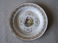 Francuski porculanski tanjur  • Antoine Watteau