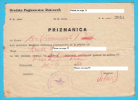 GRADSKI N.O. DUBROVNIK (Brner - Obuljeno, Mokošica) dokument iz 1946.g