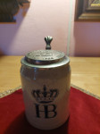 ViNTAGE HB HOFBRAUHAUS MUNCHEN Stara Krigla Za Pivo
