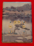 KALENDAR vječni - Lim ploća. Priroda. 24,5 x 34,5 cm. Mob
