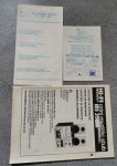 KATALOG + JAMSTVENI LIST Hi-Fi mini studio "MS 35" IZ 1988. GODINE