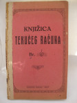 KNJIŽICA TEKUČEG RAČUNA -Leonova tiskara SPLIT 1923.godina