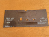 Kras UKV - Zadnji poklopac od radija lampaša
