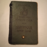 Legitimacija redovitog slušača Kraljevina Jugoslavija