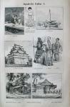 LITOGRAFIJA - JAPAN JAPANSKA KULTURA SAMURAJI BUDA TOKIO GEJIŠA 1889