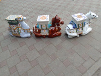 Lot keramičkih stalak-sjedalica-zamjene za starine