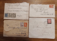 Lot starih kuveri-pošte