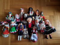 Lutke u narodnim nošnjama