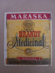 Maraska, medicinal brandy, stara etiketa
