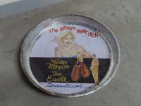 Marlin Monroe, vintage reklamni pladanj iz 1950-tih g.