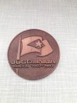 medaljon jugolinija X susret pomoraca jugoslavije crikvenica