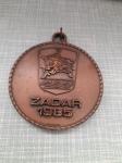 medaljon VIII sportske igre pomoraca jugoslavije zadar 1985