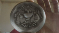 METALNA OZNAKA - SKUPŠTINA OPŠTINE KISELJAK 8. IV. 1970.