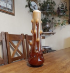 Murano vintage vaza-oblik topljene svijeće-rijetko