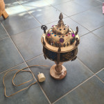 Orijental lampa od mesinga.