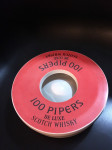 Pepeljara - 100 Pipers - De Luxe Scotch Whiskey - tvrda plastika 20cm