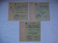 POLOŽNICA-PRIMNICA- EMPFANGFGEN - 1910.god-1913.godina /3 kom