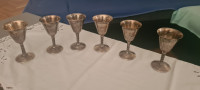 POSREBRENE ČAŠE F.B.ROGERS SILVERPLATE YUGOSLAVIA - 6 KOMADA