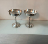 Posrebrene čaše na stalku