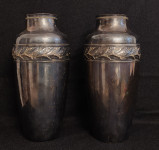 Posrebrene vaze u paru