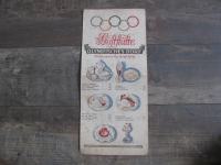 Reklamni plakat - cijenik sa Olimpijskih igara 1936