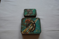 Rema Tip Top - dvije stare limene kutijice - stara limena kutija