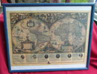 Replika stare karte svijeta