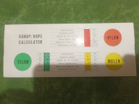 Riječka tvornica konopa, stari konop kalkulator