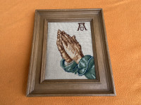 Ruke u molitvi - Goblen