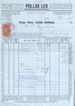 SENTA 1935 - DUNAVSKA BANOVINA - POLLAK LEO - Tvornica rublja