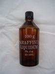 SFRJ , stara neotvorena flašica parafinskog ulja od 100 g, XI-1981