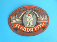 SLADOR PIVO - Daruvarska Pivovara * pivska etiketa pivo Daruvar