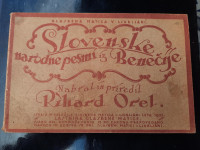 Slovenske narodne pesmi iz Benečije.

Autor: Zbirku je sakupio i prire