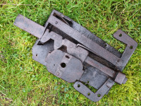 Stara barokna kovana brava bez ključa