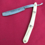 Stara britva za dekoraciju