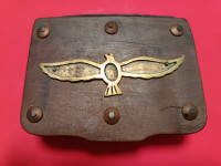 Stara drvena mala kutijica sa inicijalima!