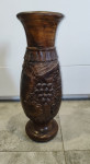 Stara drvena vaza (visina cca.46 cm)