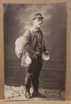 Stara fotografija 1915. RPPC Slatina Vojak Stjepan Horvathy