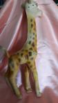 Stara gumena igračka - žirafa -