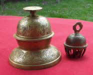 Stara indijska zvona od mesinga