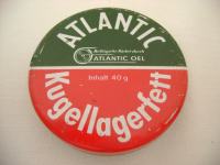 Stara limena kutija Atlantic Kugellagerfett - Atlantic Oel