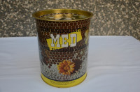 Stara limena kutija Medex - Vrcani slovenski livadski med