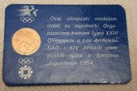 Mala medalja olimpijada Sarajevo 1984