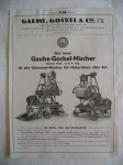 Stara reklama - Gauhe, Gockel & Cie - Universal-Mischer - 1928.