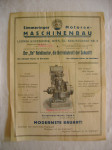Stara reklama - Maschinenbau Ludwig Kozeschnik - Der "Ko" Roholmotor