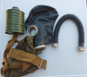 Stara ruska plinska maska, gas maska