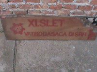 STARA VATROGASNA DASKA - 4 KOMADA