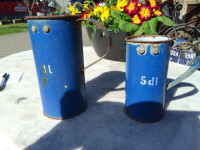 Stare emajlirane posude za mjerenje tekučina