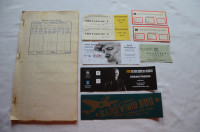 Stare ulaznice za kino, kazalište, koncerte