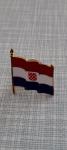 stari broš hrvatske zastave šahovnica